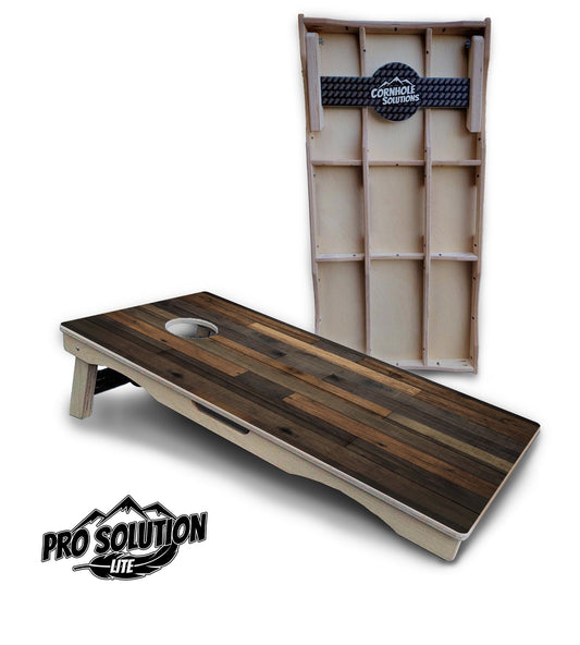Wood Panels Cornhole Boards - Pro Solution Lite Series