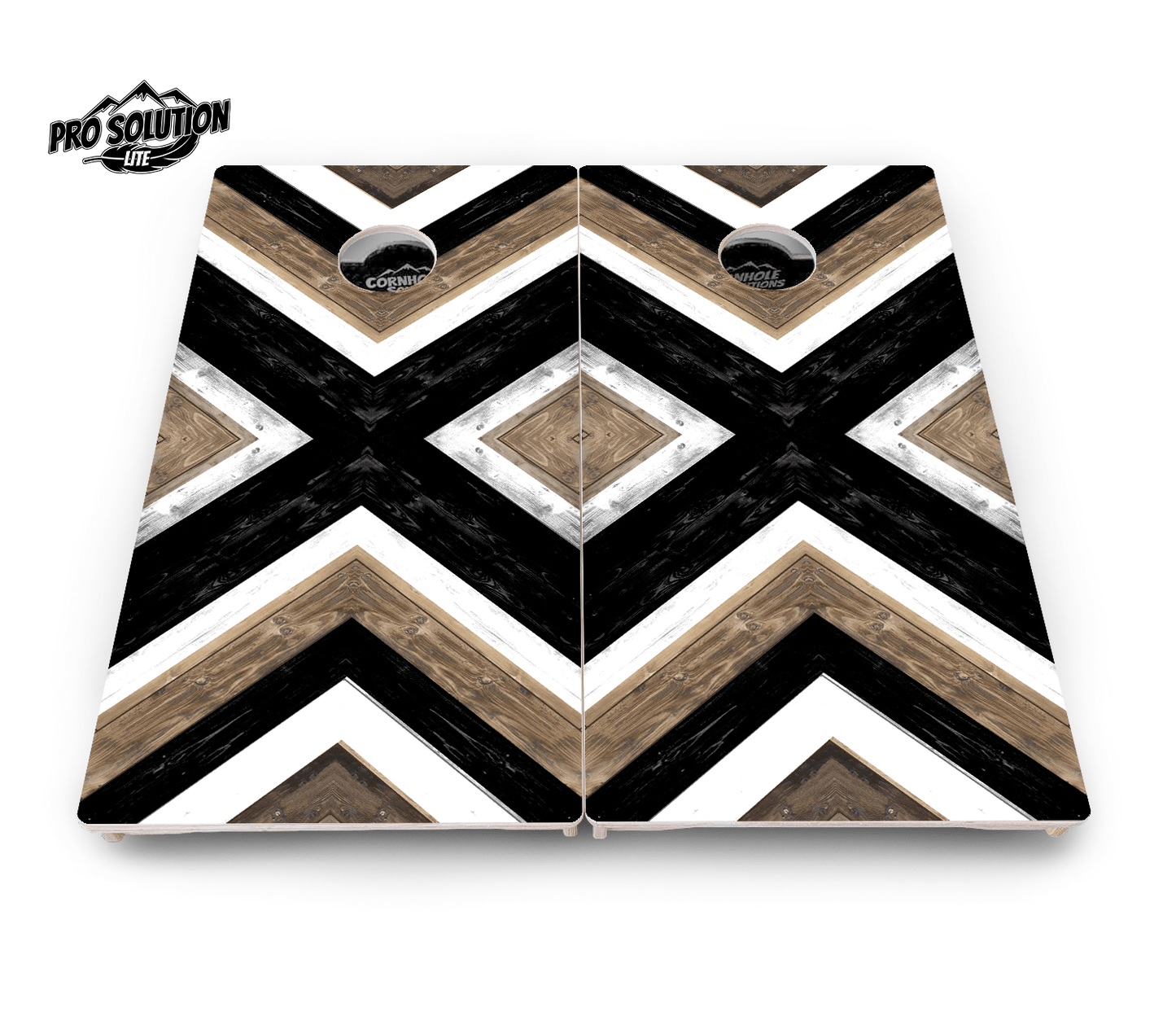X Pattern Cornhole Boards - Pro Solution Lite Series