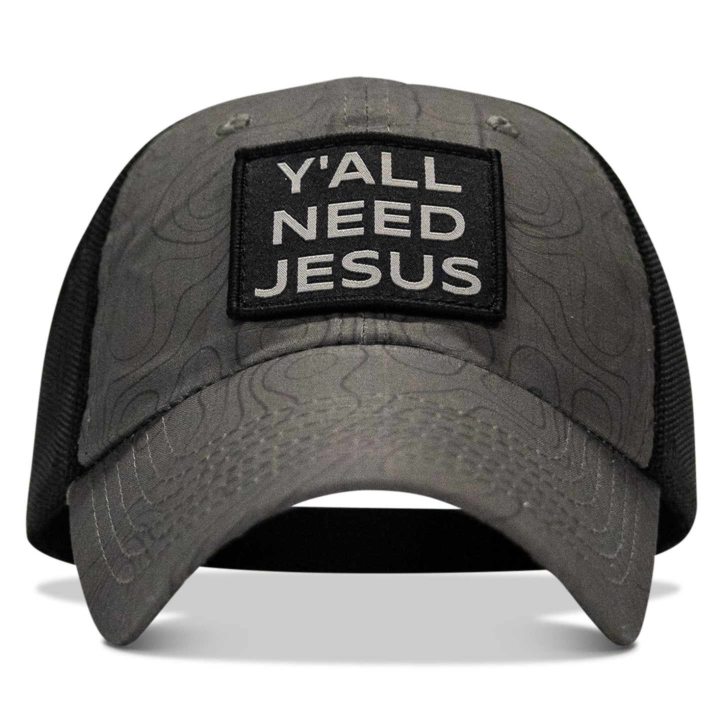 Y'all Need Jesus Patch Tactical Ripstop Mesh Snapback Hat