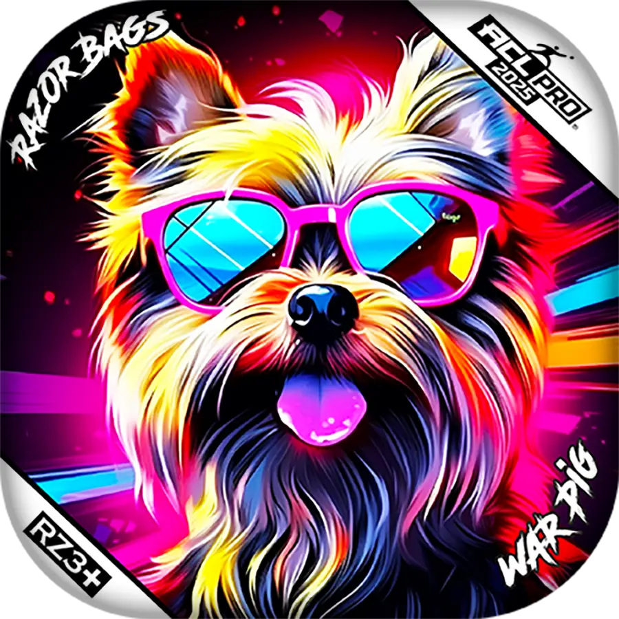 War Pig | Yorkie | ACL PRO Cornhole Bags by Razor Bags (Razor Cornhole)