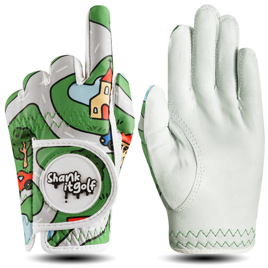 Car Map Youth Golf Glove
