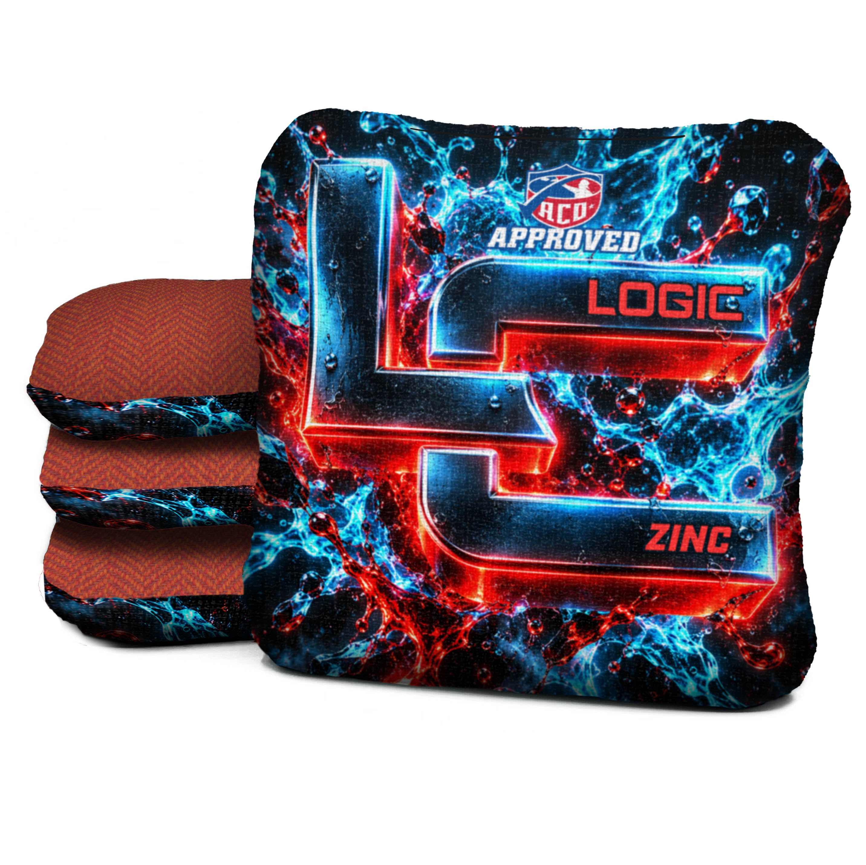 Chrome Splash - Cornhole Bags - Multiple Series - Set of 4 – Dirty