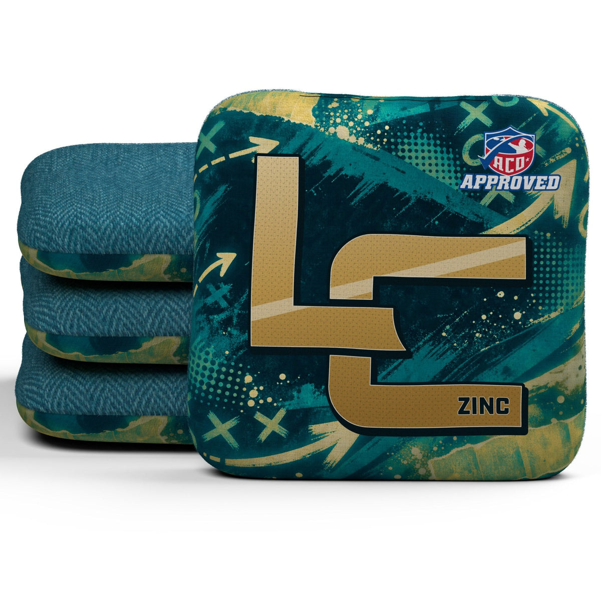 Jacksonville Football Cornhole Bags - Set of 4 | Logic Cornhole