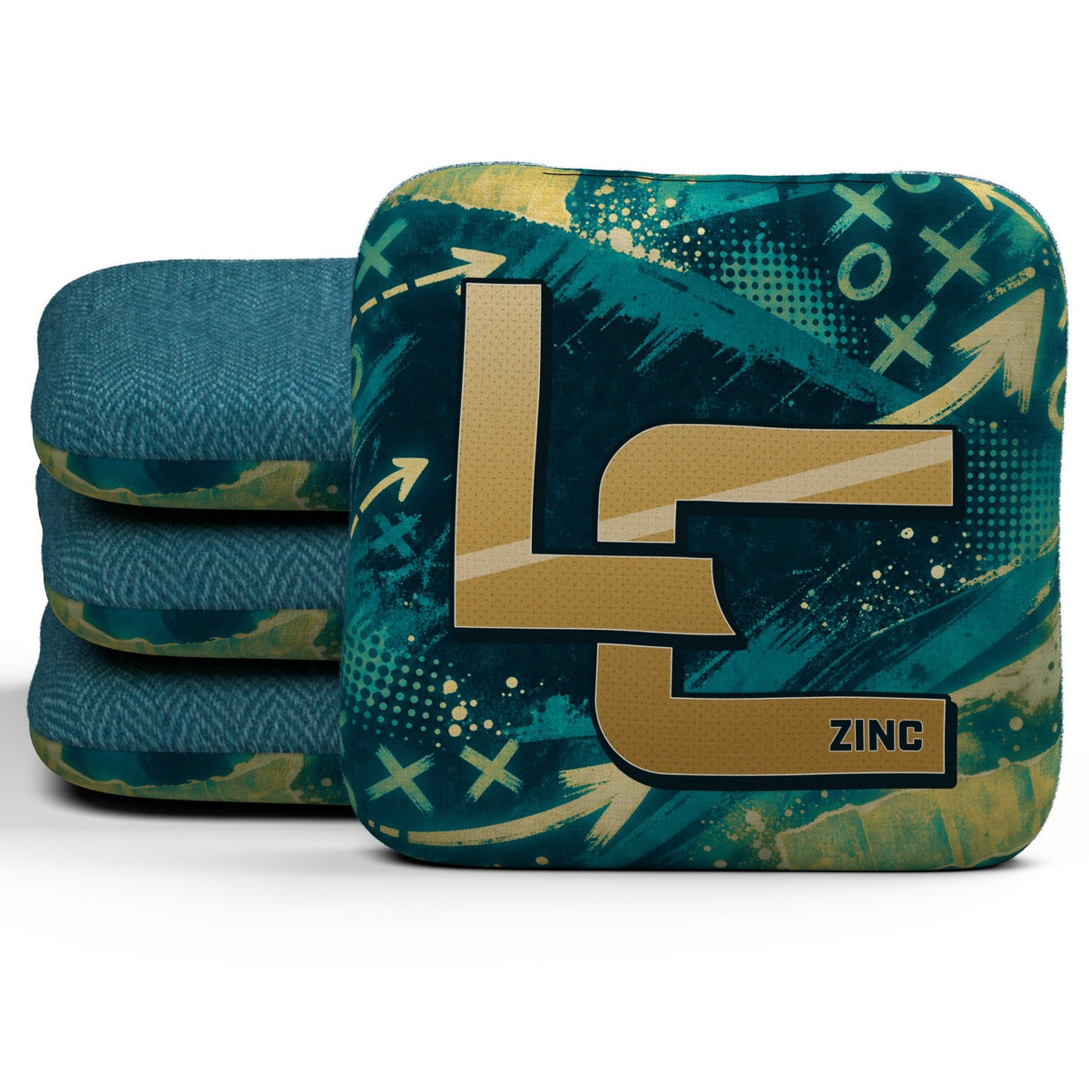 Jacksonville Football Cornhole Bags - Set of 4 | Logic Cornhole