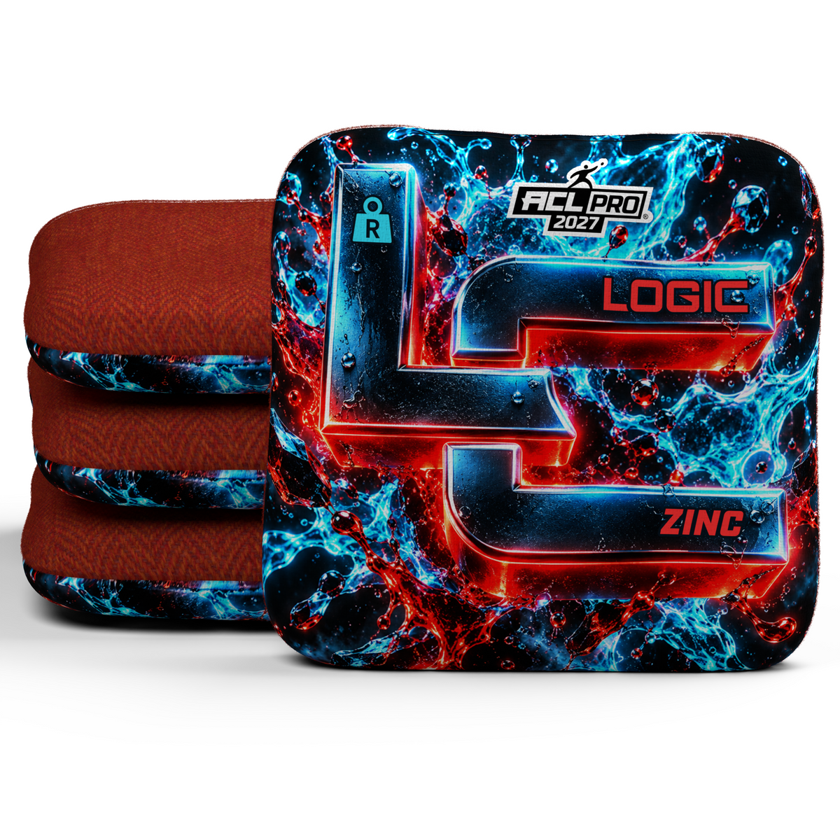 Chrome Splash - Cornhole Bags - Multiple Series - Set of 4