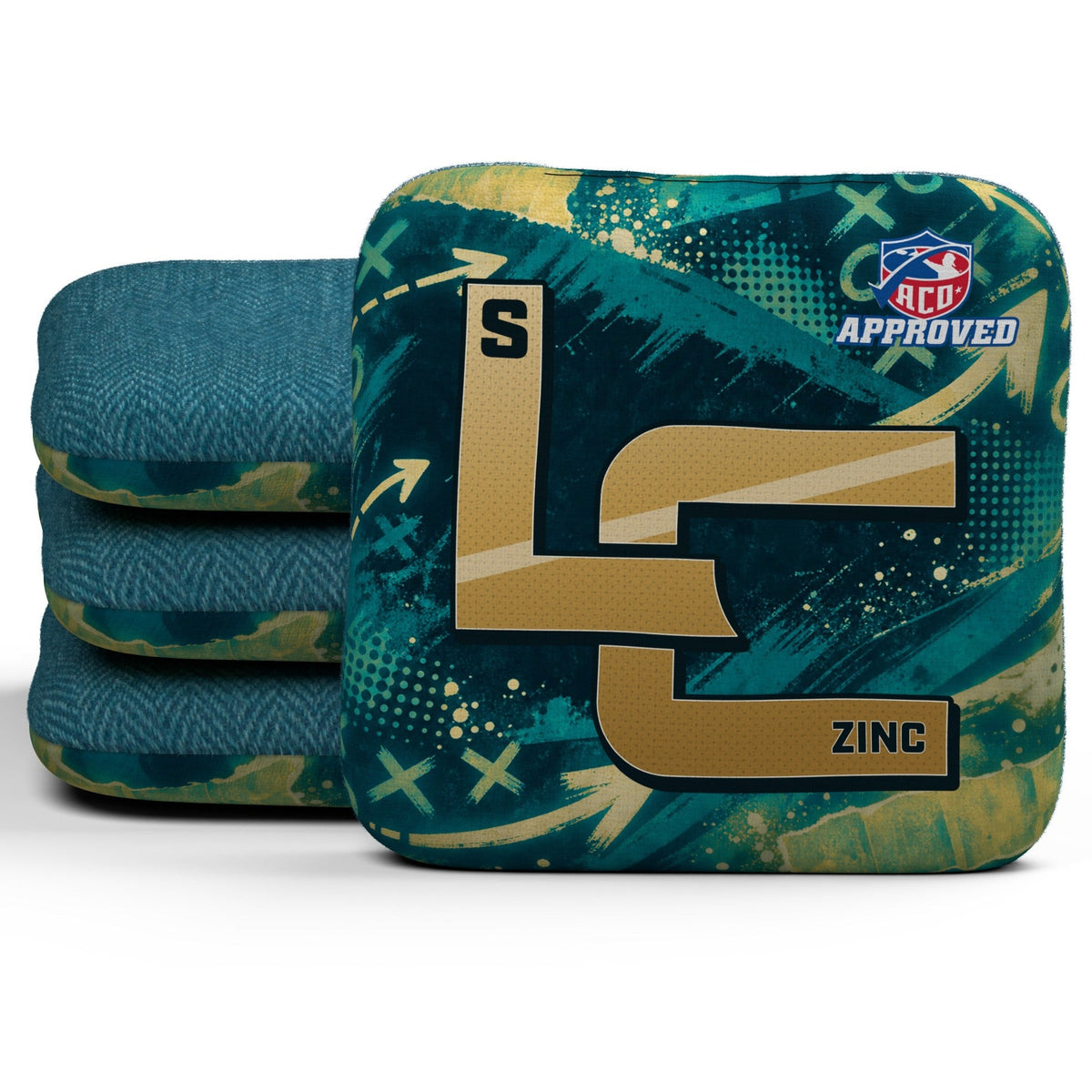 Jacksonville Football Cornhole Bags - Set of 4 | Logic Cornhole