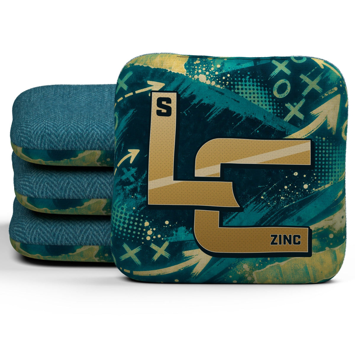 Jacksonville Football Cornhole Bags - Set of 4 | Logic Cornhole