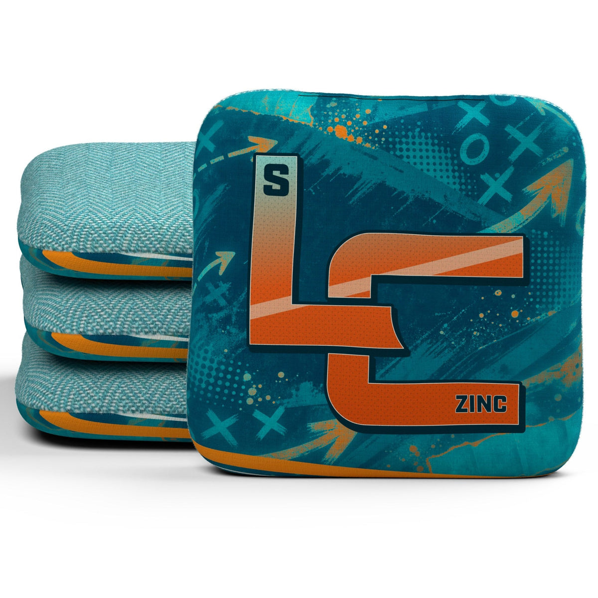 Miami Football Cornhole Bags - Set of 4 | Logic Cornhole