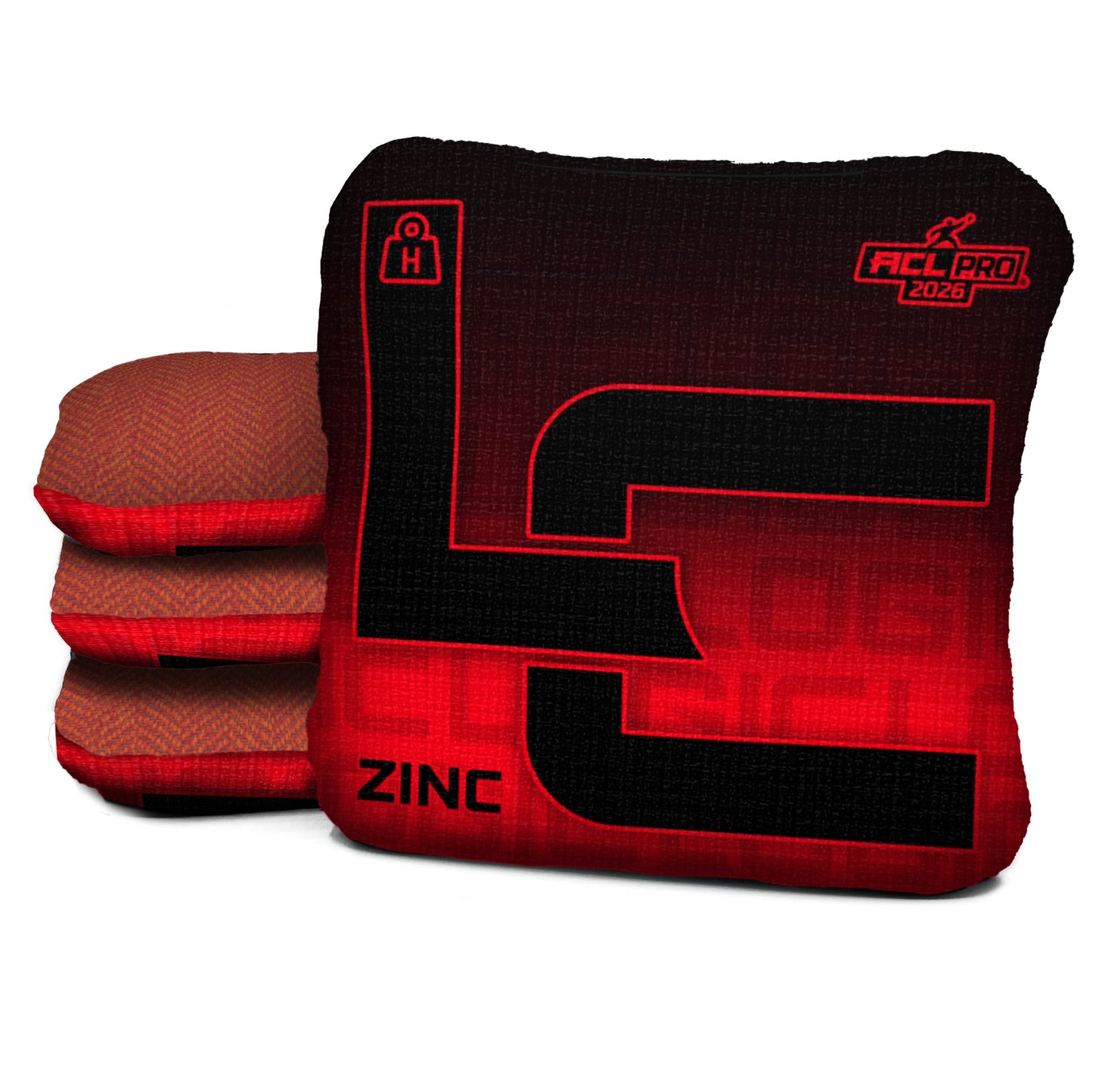 Logic Cornhole - COLORPOP - CRIMSON - ACL PRO 2026 BAGS - MULTIPLE BAG SERIES