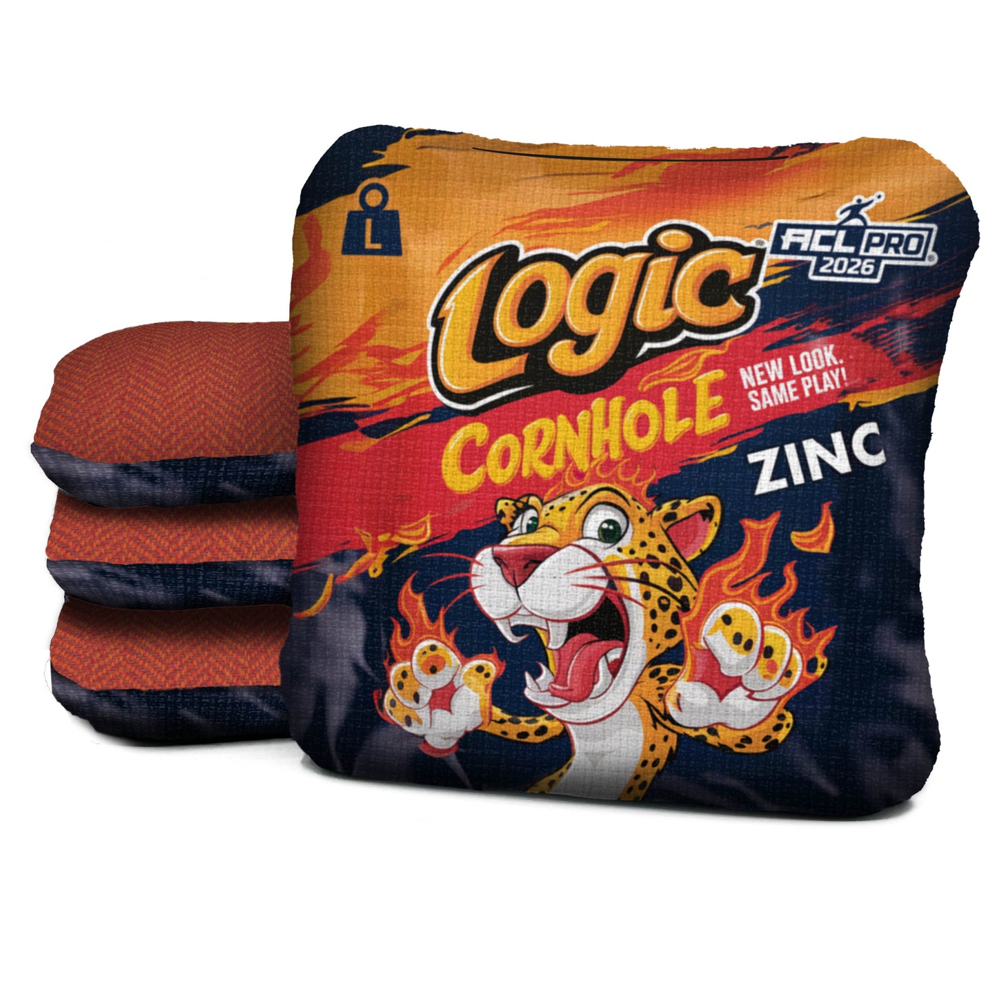 Logic Cornhole "Hot Chips" Bags - ACL PRO 2026 BAGS - MULTIPLE BAG SERIES