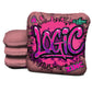 Logic Cornhole - Pink Graffiti - ZINC - 4.5/9 Speeds - ACL PRO SALE