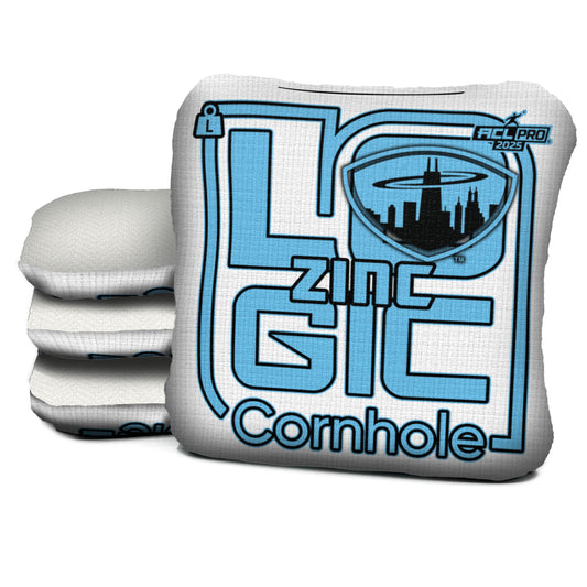Logic Cornhole - Chicagoland Spinners - Official ACL TEAMS - ACL PRO BAGS - MULTIPLE BAG SERIES - Set of 4 bags
