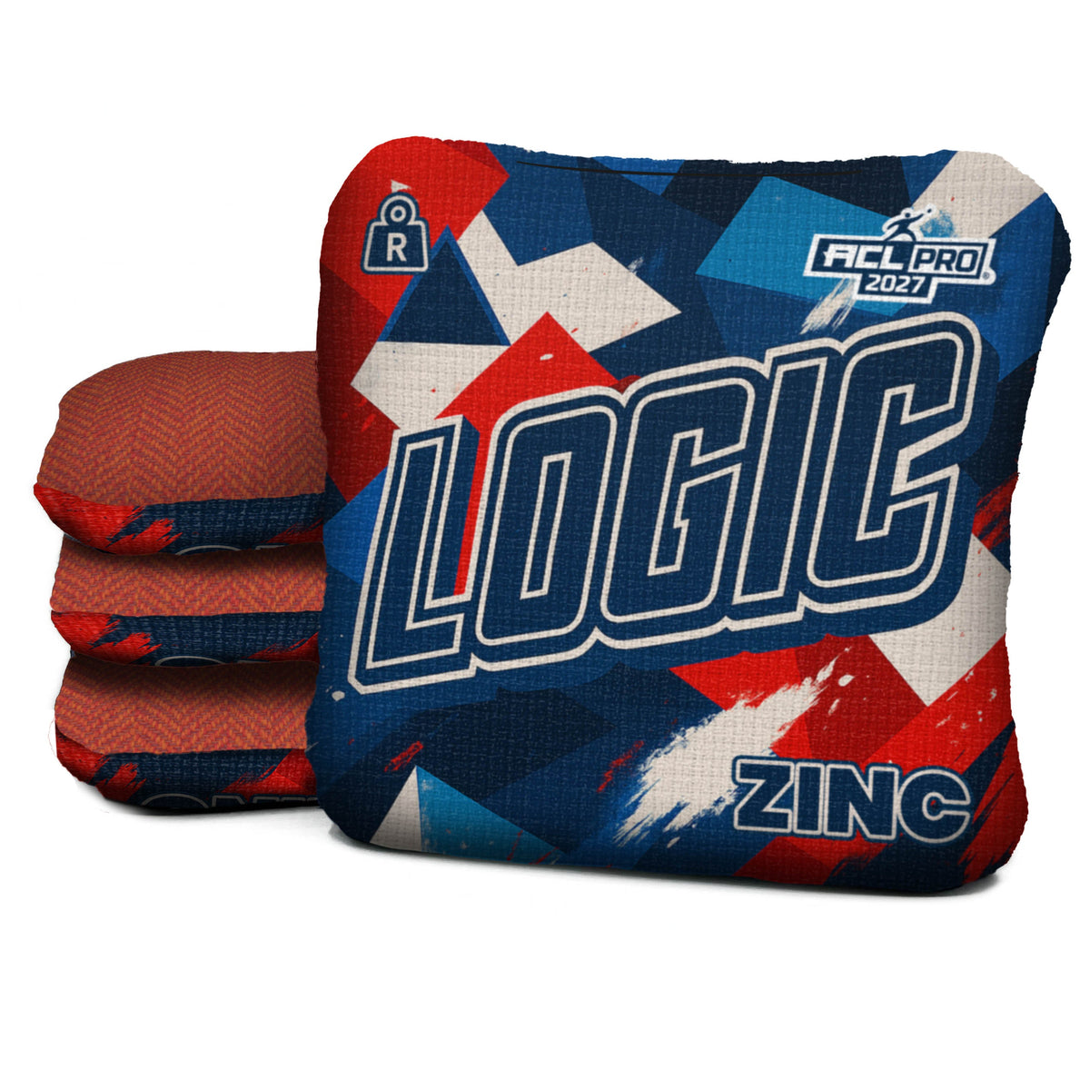 Angle Splat - Red White Blue - ACL PRO 2027 BAGS - MULTIPLE BAG SERIES - Set of 4 bags