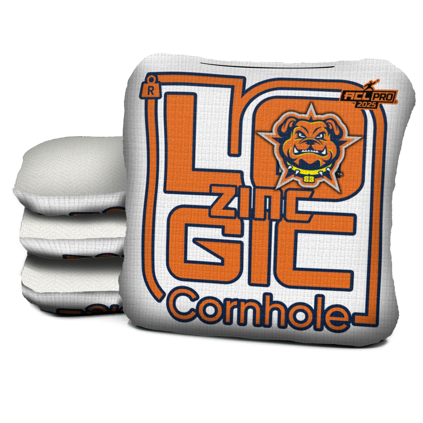 Logic Cornhole - Texas Bully Baggers - Official ACL TEAMS - ACL PRO BAGS - MULTIPLE BAG SERIES - Set of 4 bags