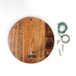 Acacia Wayfarer Wood Hook and Ring Toss Game