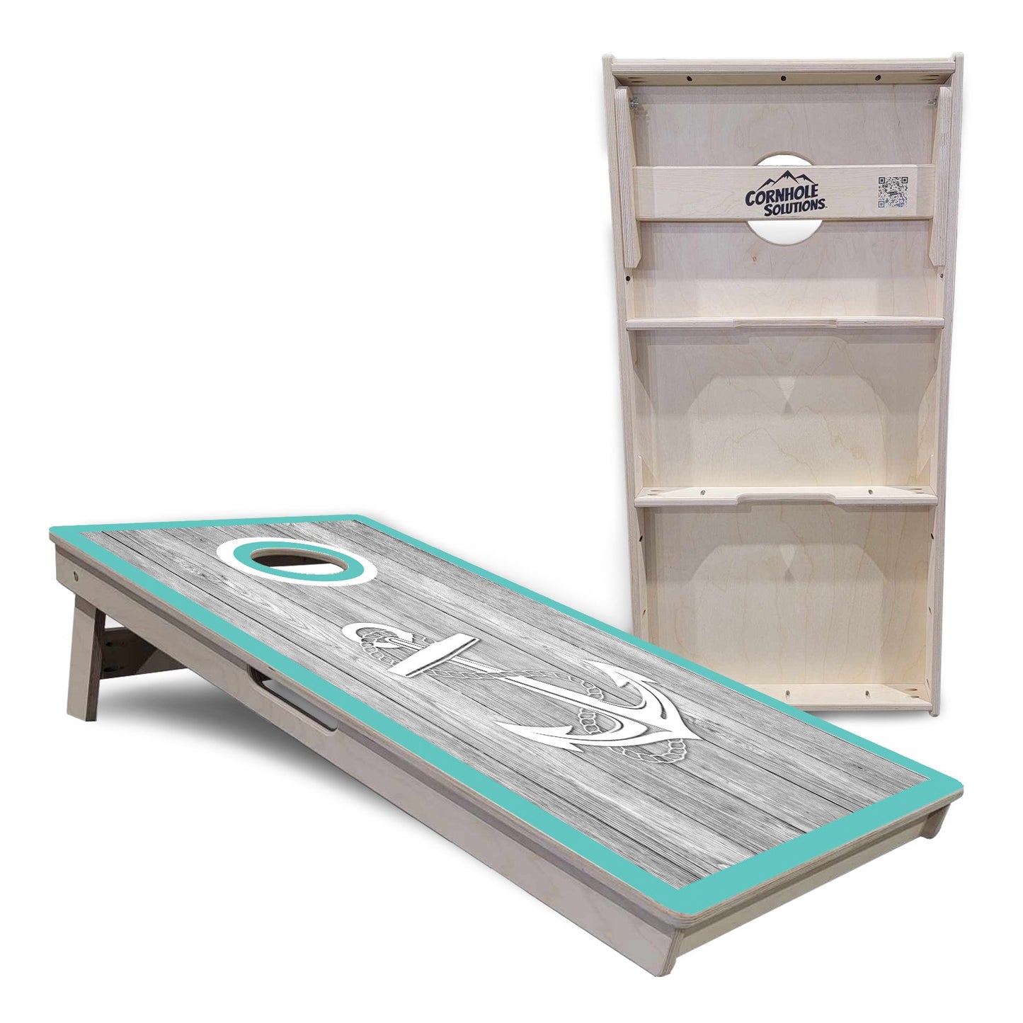 Anchor & Compass Cornhole Boards – Tournament Series