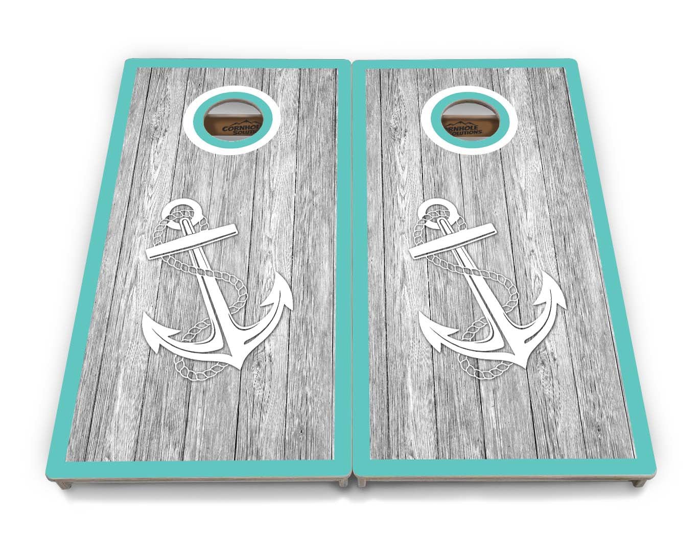 Anchor & Compass Cornhole Boards – Tournament Series
