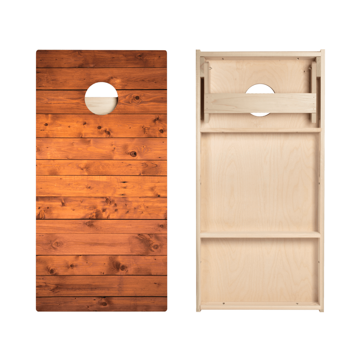 Barn Wood Star Cornhole Boards