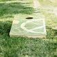 Be Good, Do Good Peace Star Cornhole Boards