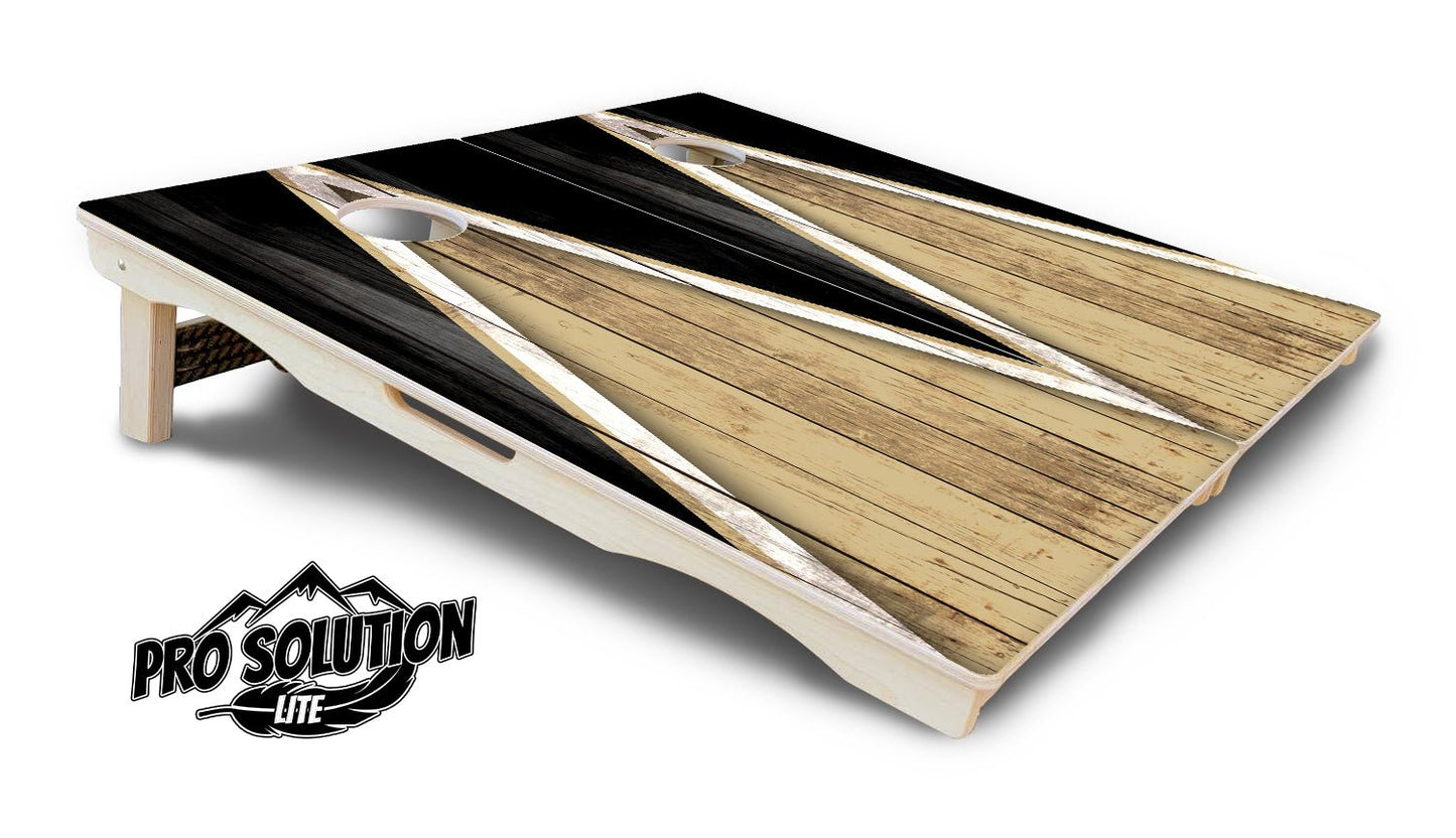 Team Color Triangle Cornhole Boards - Pro Solution Lite Series