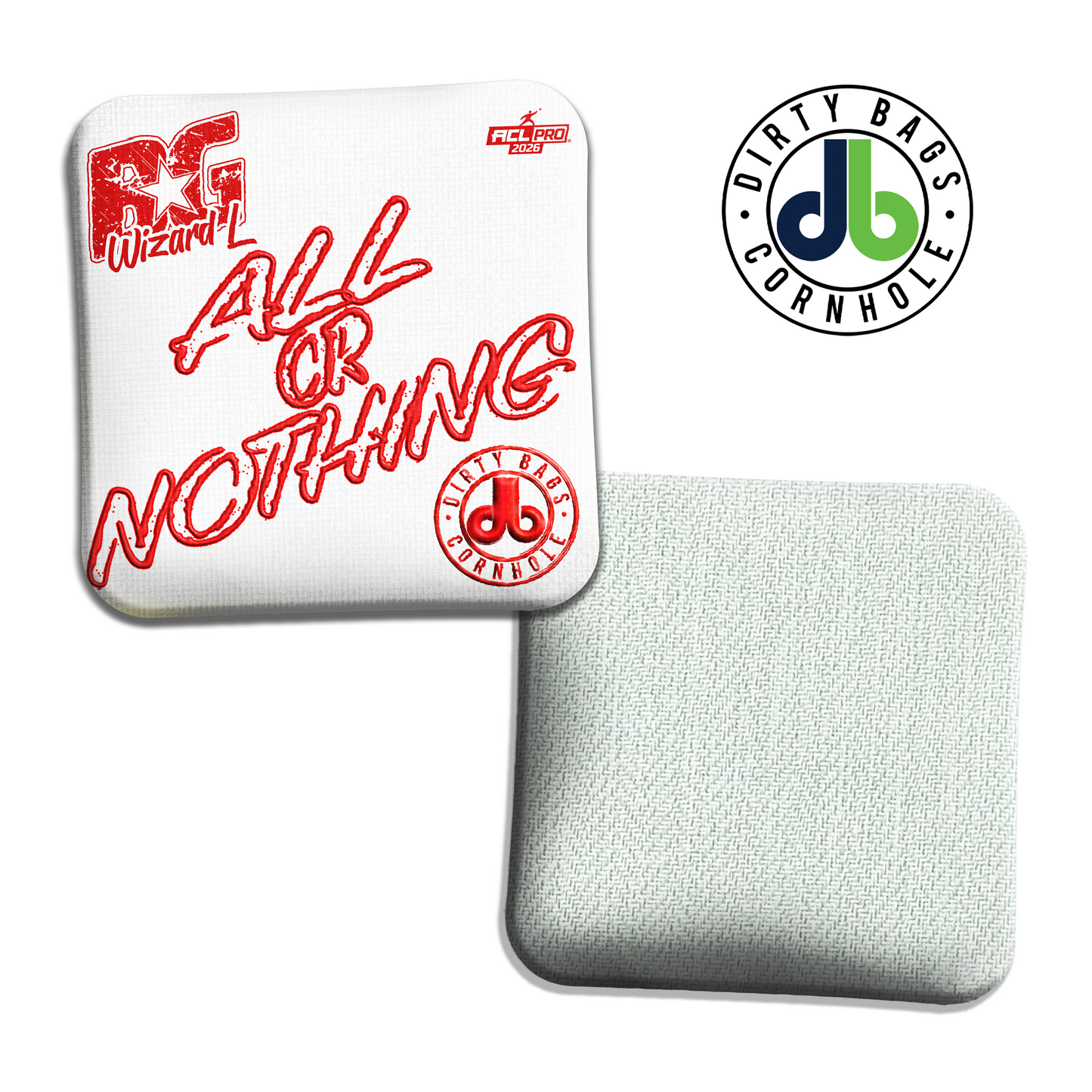 BG Cornhole - Wizard, Wizard L, Sorcerer - All Or Nothing White