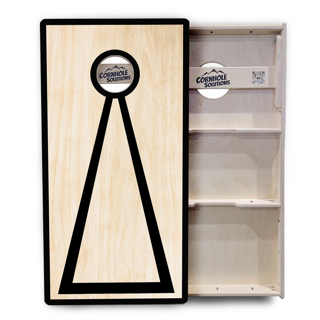 Red Hole Cornhole Boards - Professional Tournament Series - Free Shipping!