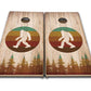 Quick Ship Cornhole Boards - Sasquatch