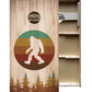 Quick Ship Cornhole Boards - Sasquatch
