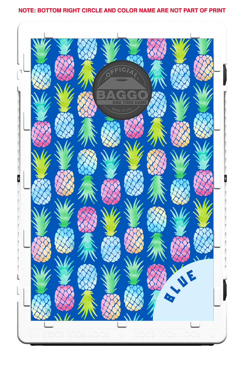 Pineapple Pattern Bean Bag Toss Game by BAGGO