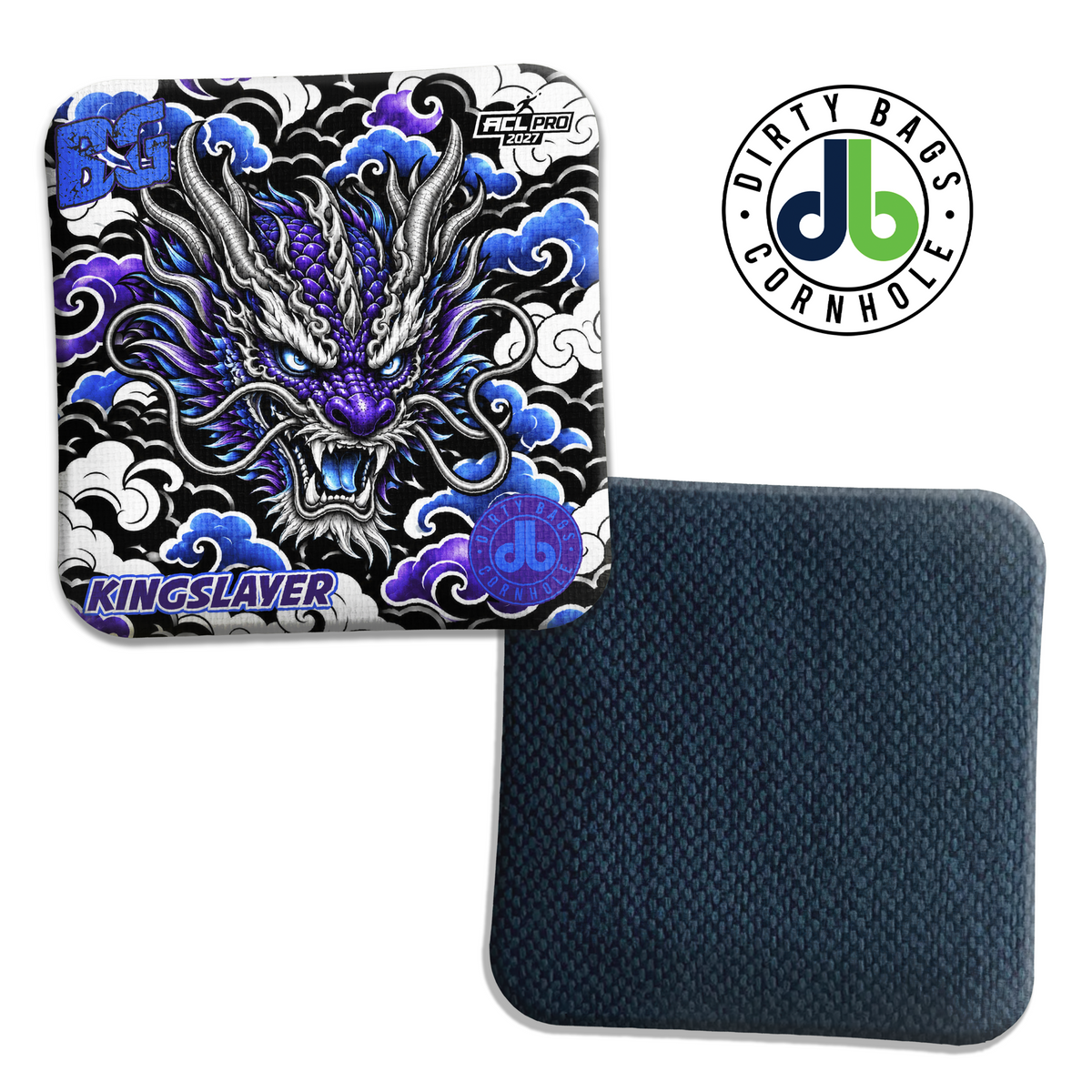 BG Cornhole Bags - Kingslayer - Dragon Clouds