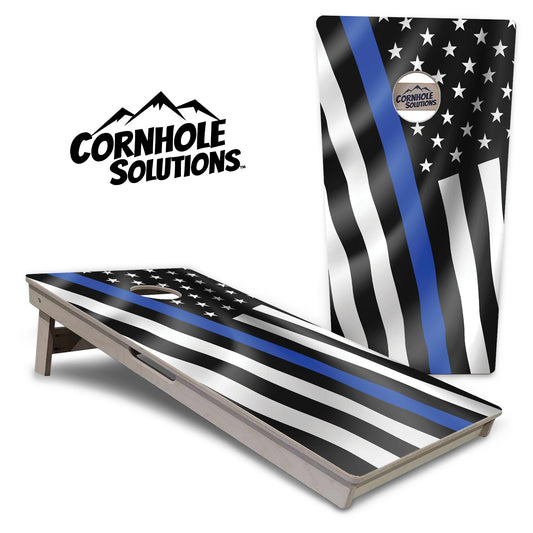 Wavy Flag Cornhole Boards - Professional Tournament Series