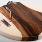Botanical Acacia Wood Hook and Ring Toss Game