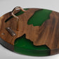 Botanical Acacia Wood Hook and Ring Toss Game