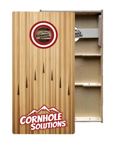 Quick Ship Cornhole Boards - CS Bowling Lane Design