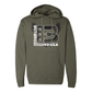 Brotherhood Cornhole Eagle Logo Hoodie