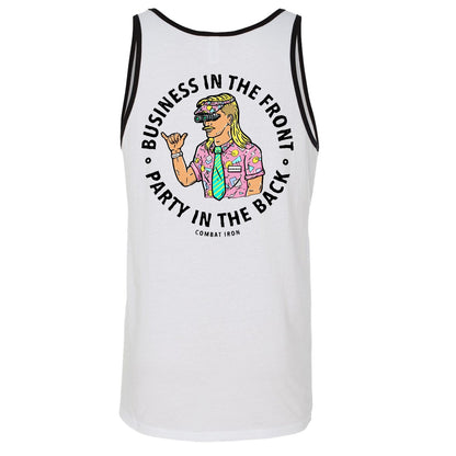 Business In The Front. Party In The Back. Men's Tank