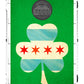 Chicago Flag In Clover Chirish Bean Bag Toss Game by BAGGO