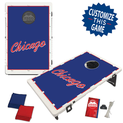Chicago Script Bag Toss Game by BAGGO