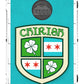 Chicago Chirish Crest Shield Bean Bag Toss Game by BAGGO