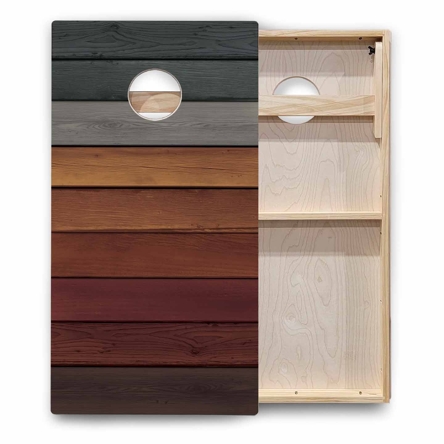 Rustic Cornhole Boards - Backyard Series
