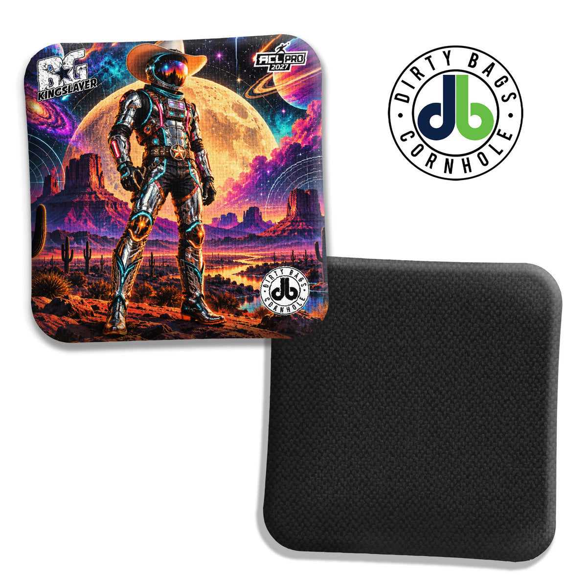BG Cornhole Bags - Kingslayer - Cosmic Cowboy