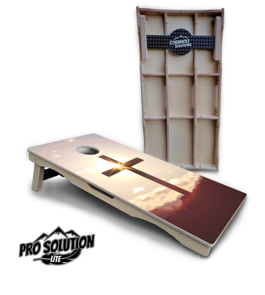 Cross Cornhole Boards - Pro Solution Lite Series