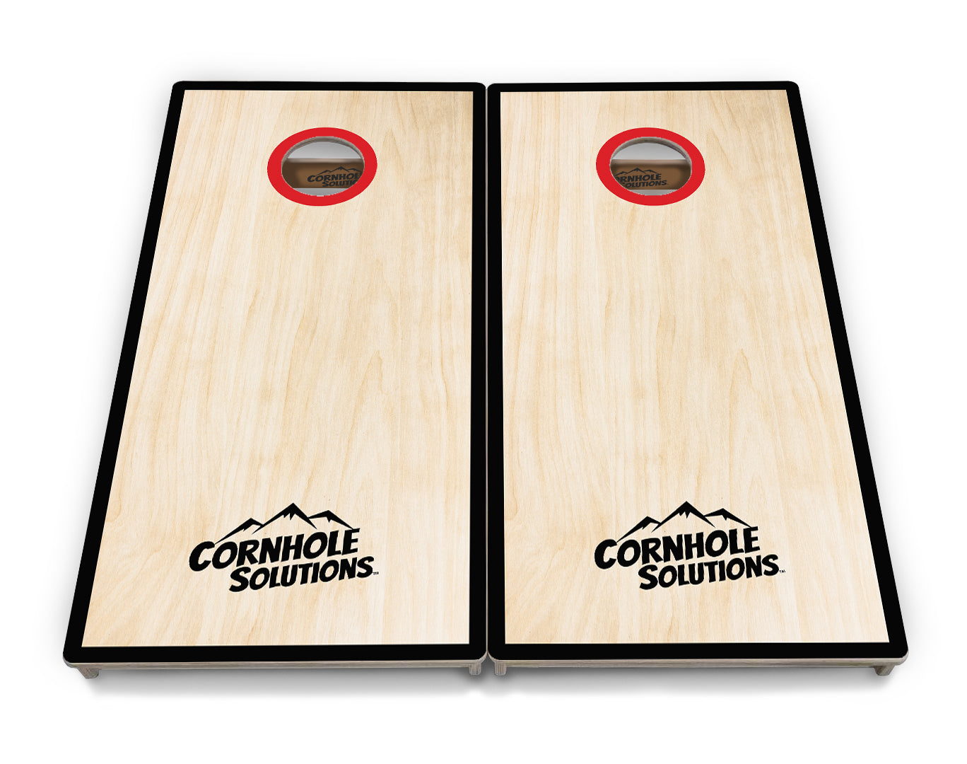 Red Hole Cornhole Boards - Professional Tournament Series - Free Shipping!