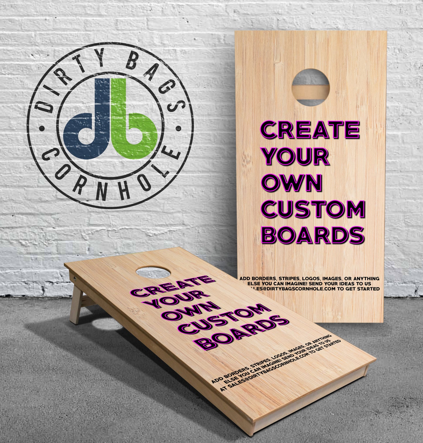 Custom Cornhole Boards - Cornhole Solutions