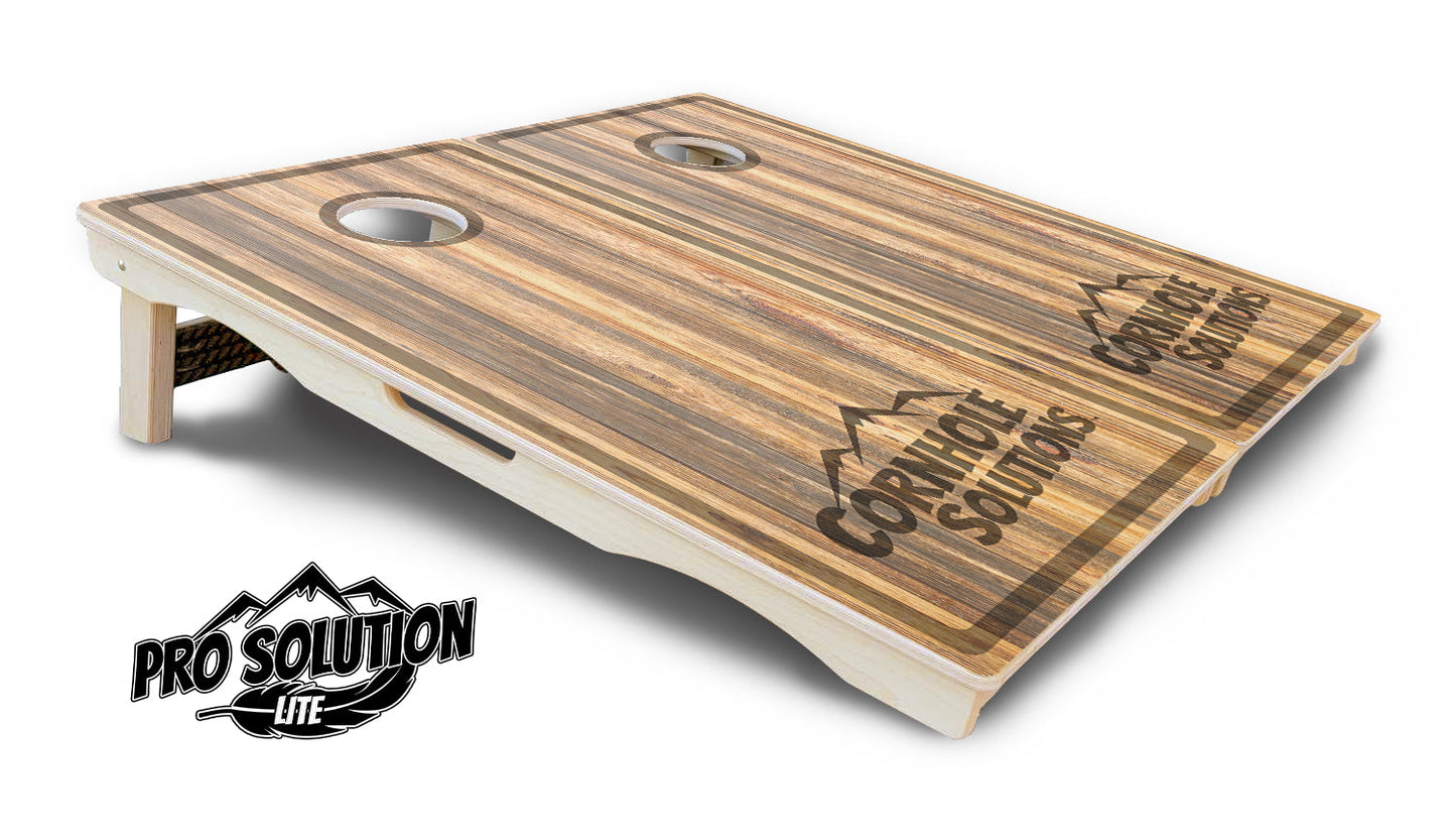 Cutting Board Cornhole Boards - Pro Solution Lite Series