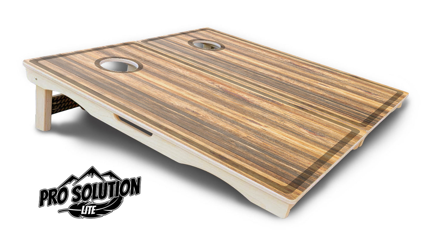 Cutting Board Cornhole Boards - Pro Solution Lite Series