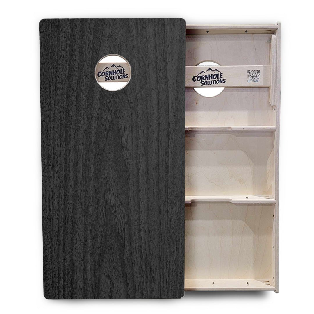 Dark Grey Wood Cornhole Boards – Tournament Series