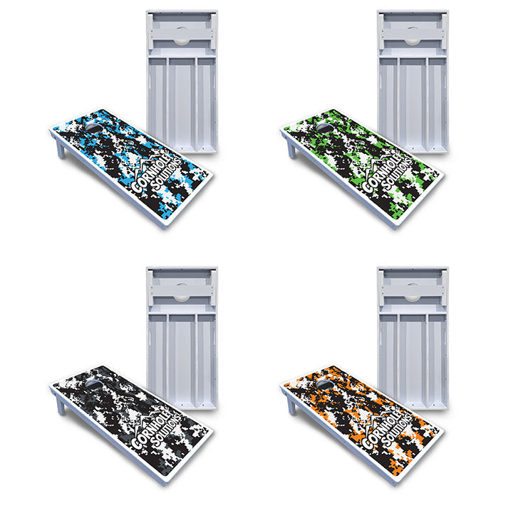 Digital Camo Cornhole Boards - All Weather Series