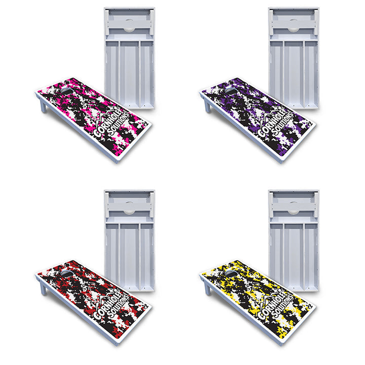Digital Camo Cornhole Boards - All Weather Series
