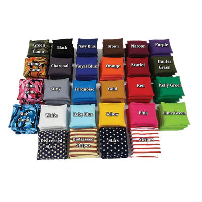 All-Weather Backyard Cornhole Bags - Set of 8 - New Colors